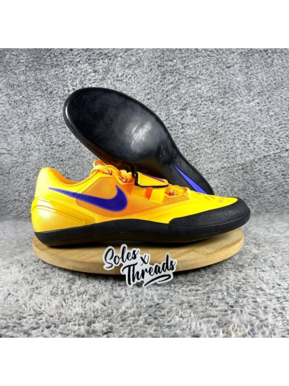 Nike Zoom Rotational 6 Track Field Throwing Size 9 Men Citron Pulse FZ9606-800